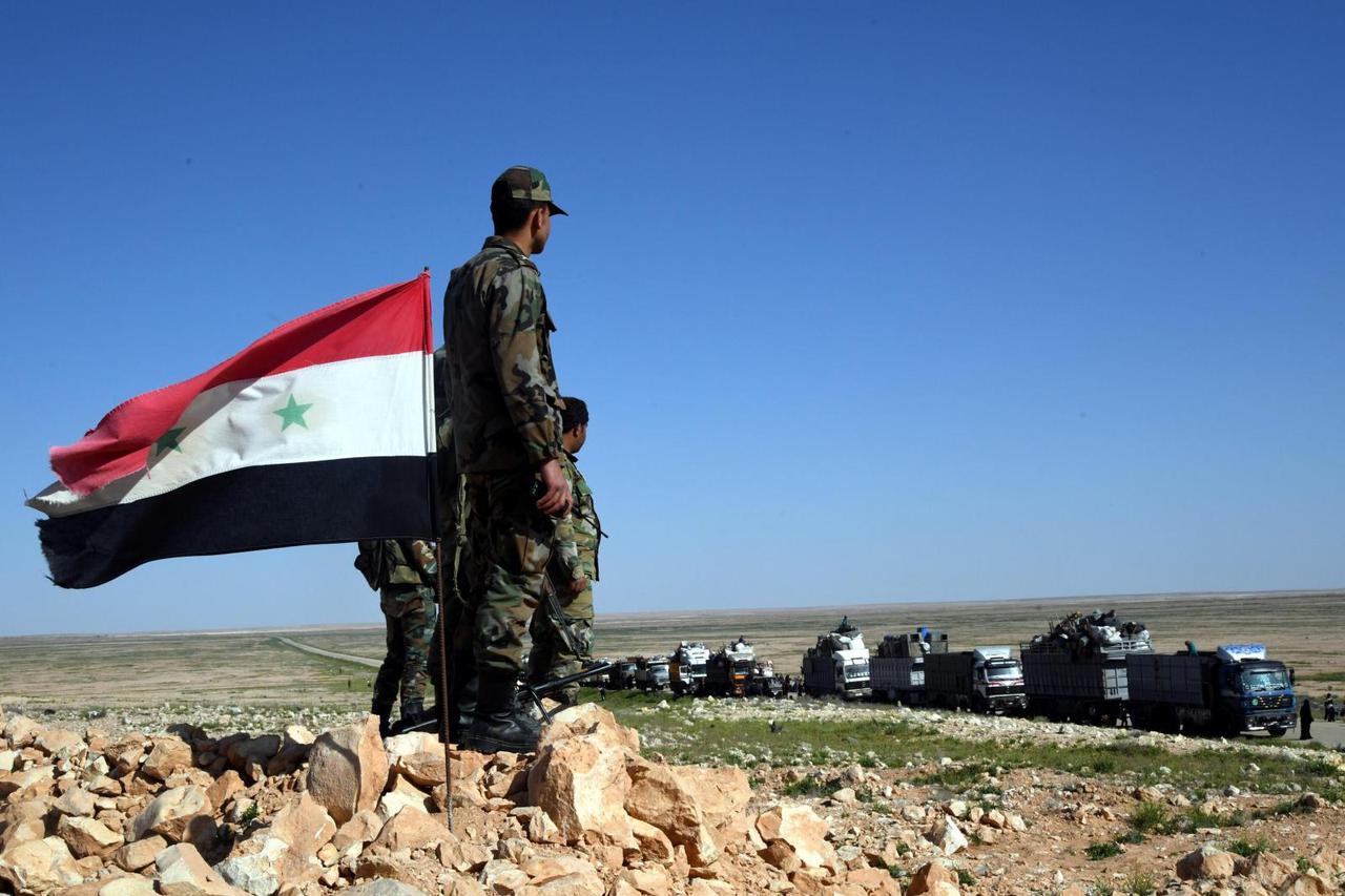 SYRIA-HOMS-RUKBAN CAMP-CIVILIANS