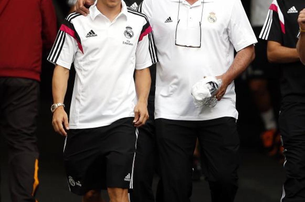 Carlo Ancelotti i Luka Modrić