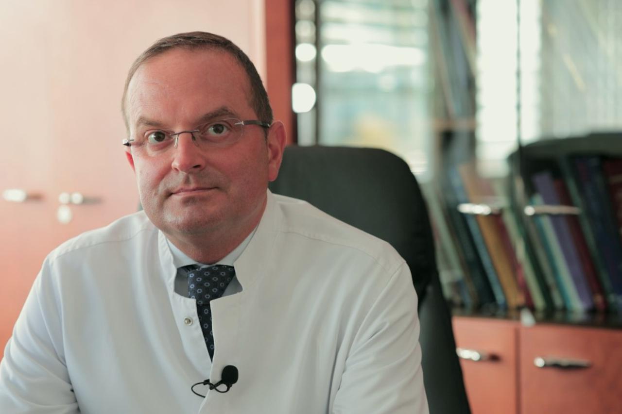 izv.prof.dr.sc. Dario Rahelić, predstojnik Sveučilišne klinike Vuk Vrhovac