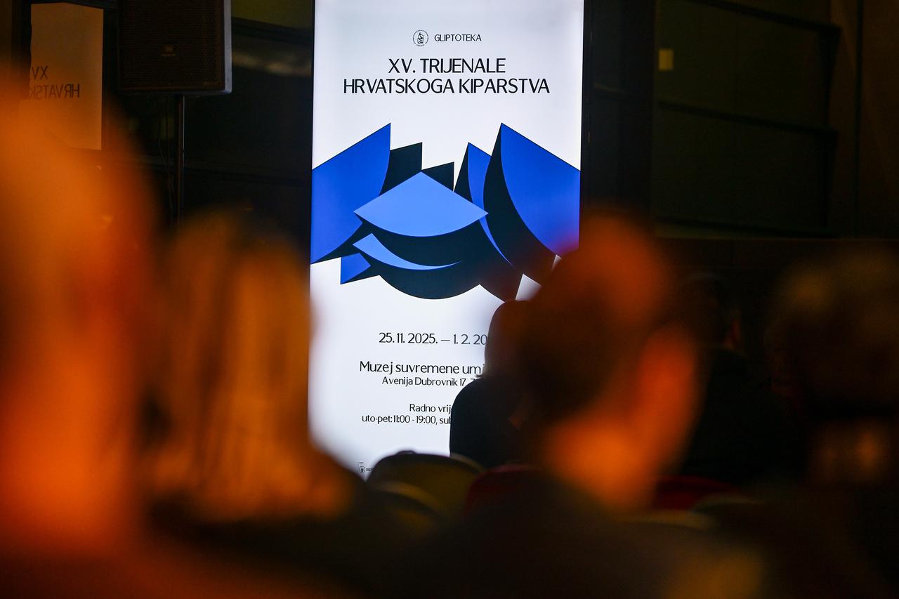 Zagreb: Dodjela nagrada XV. trijenala hrvatskog kiparstva u MSU