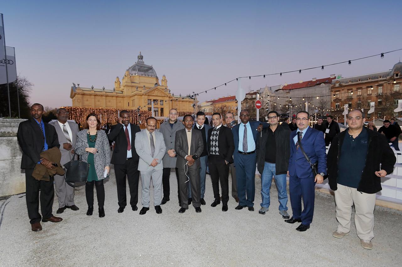 02.12.2015., Zagreb - Grupa putnickih agenata S. Arabije, Arapskih emirata, Sudana, Kuvajta i Bahreina koji su na studijskom putovanju u Hrvatskoj.  Photo: Tomislav Miletic/PIXSELL