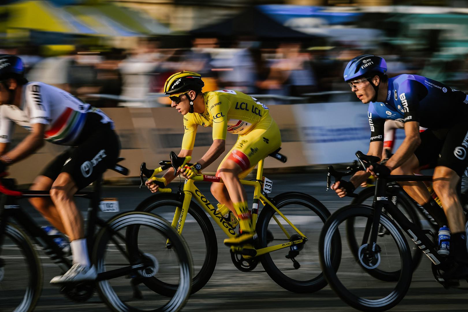 Tadej Pogacar wins Tour de France 2020 Handout. Final stage of the 107th edition of the Tour de France cycling race, 122km from Mantes-la-Jolie to Paris, in France, Sunday 20 September 2020. This year's Tour de France was postponed due to the worldwide Covid-19 pandemic. The 2020 race starts in Nice on Saturday 29 August and ends on 20 September. Photo by Pauline Ballet/ASO via ABACAPRESS.COM ABACA /PIXSELL