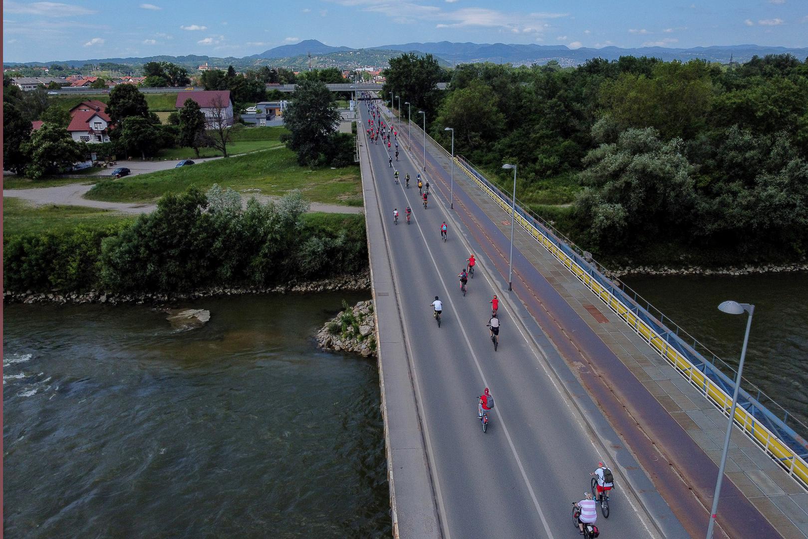 11.06.2022., Zagreb - Jubilarna 40. Vecernjakova biciklijada vozila se od Zagreba do Samobora. Photo: Igor Kralj/PIXSELL