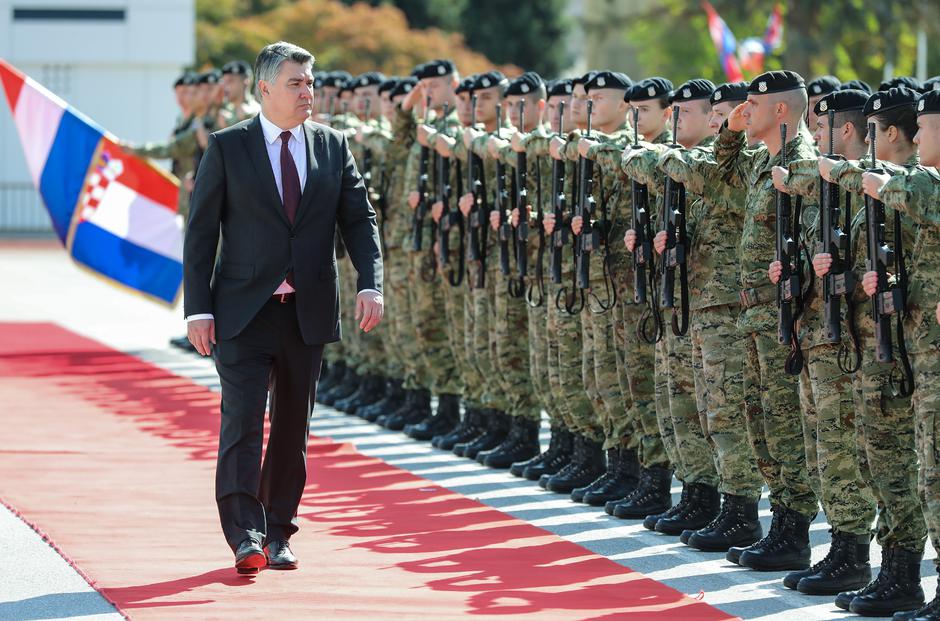 Zagreb: Svečanost polaganja prisege 20. naraštaja kadeta Hrvatskog vojnog učilišta