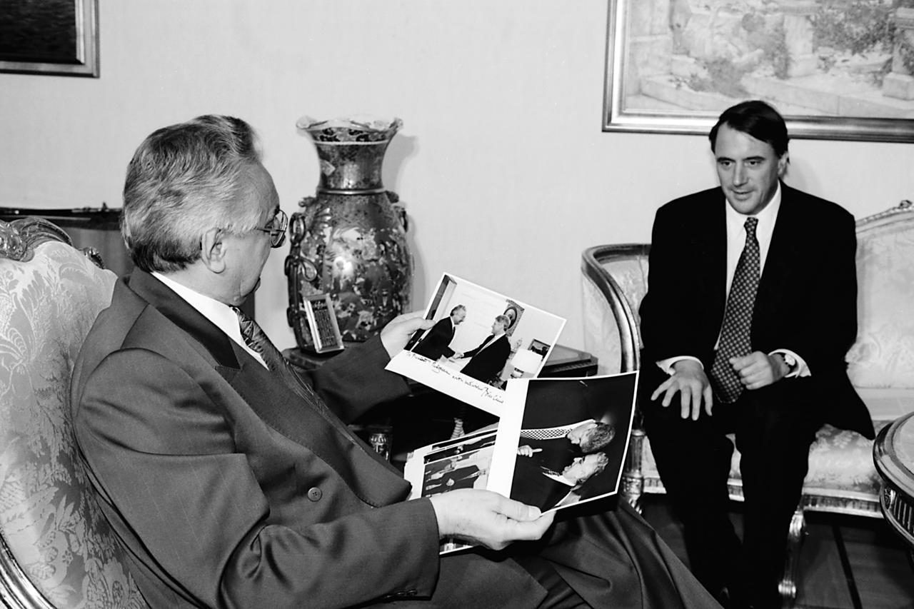 Franjo Tuđman i Peter Galbraith