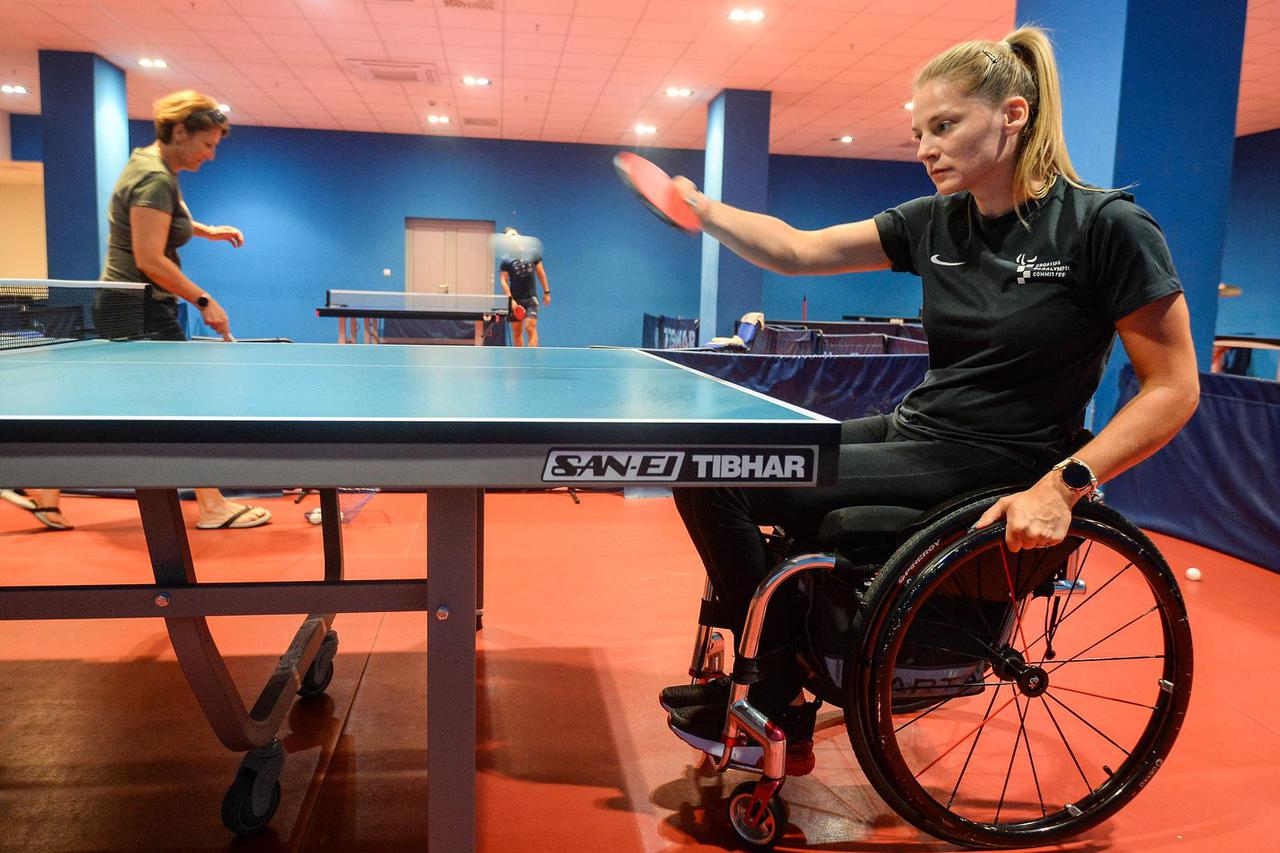 Zagreb: Anđela Mužinić priprema se  za paraolimpijske u Tokiju