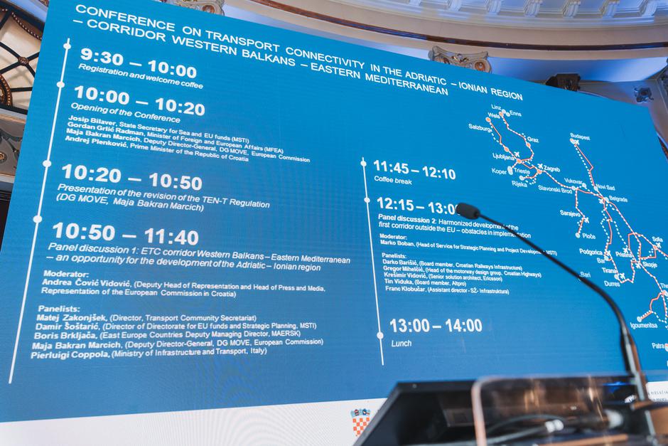 Hrvatska na četiri prometna koridora