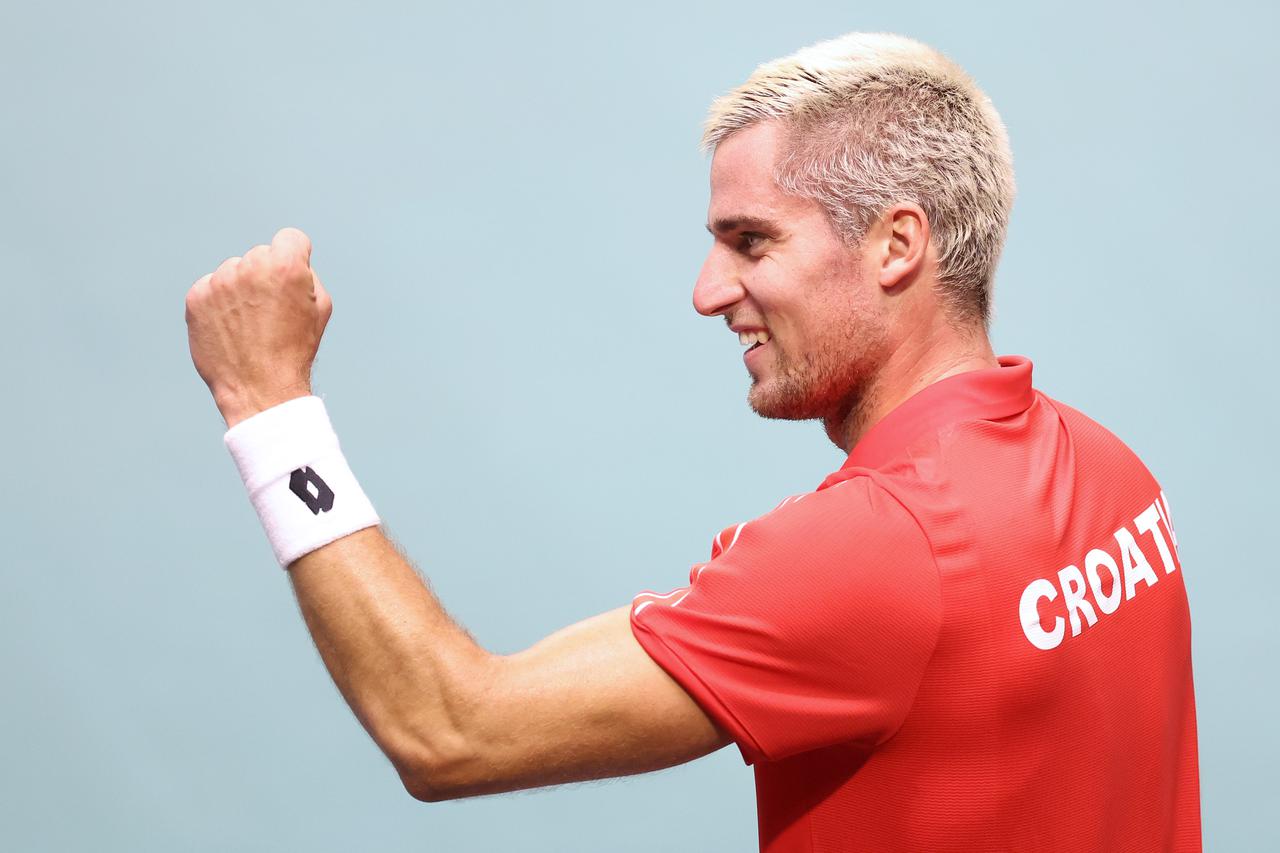 Split: Skupina D Davis Cupa, Borna Gojo - Tallon Griekspoor