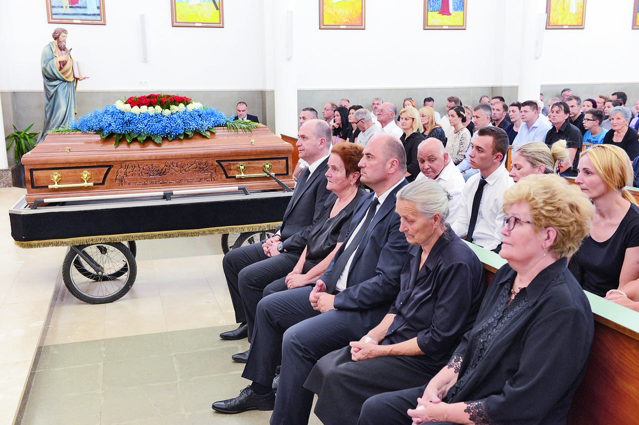 Sahrana Krešimia Brkića