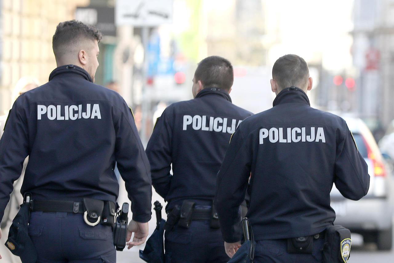 Zagreb: Policajci u ophodnji