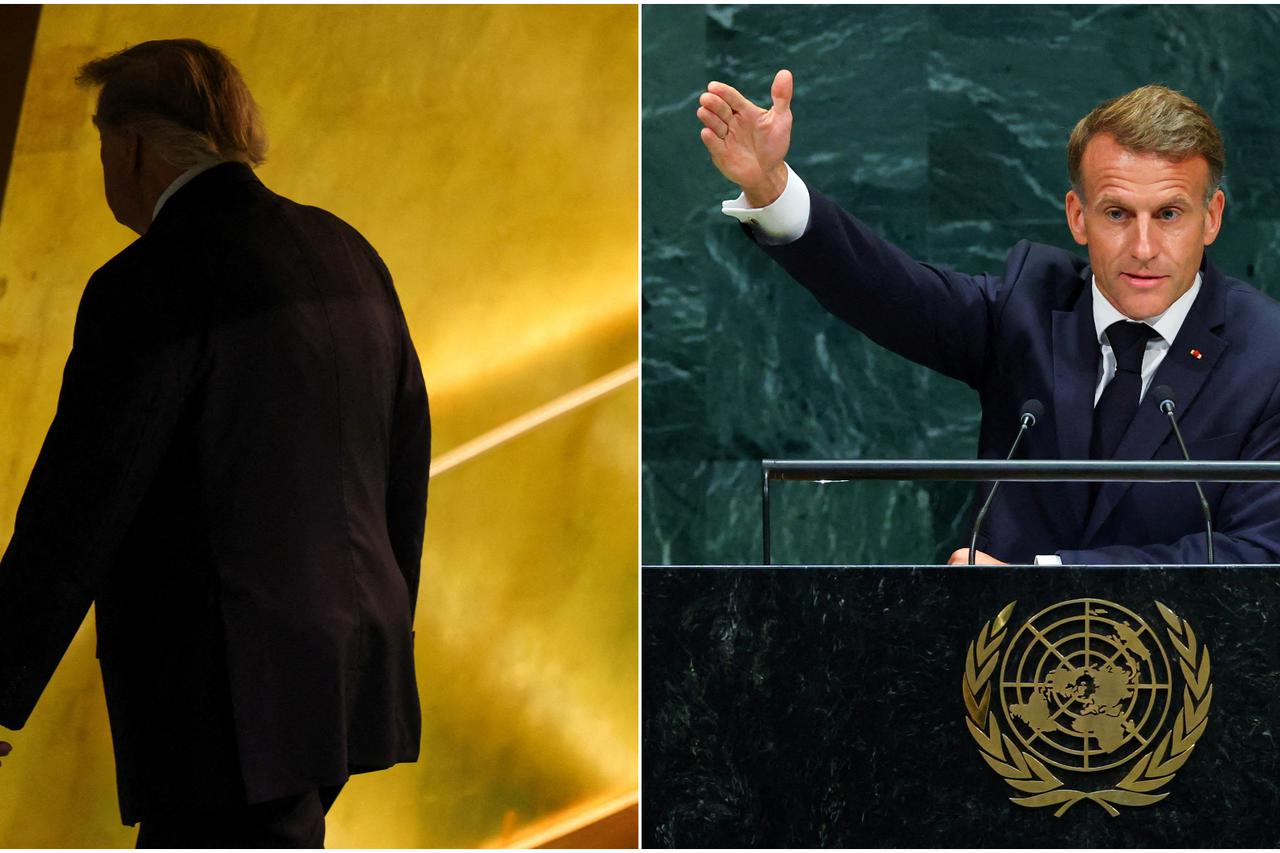 Macron Trump