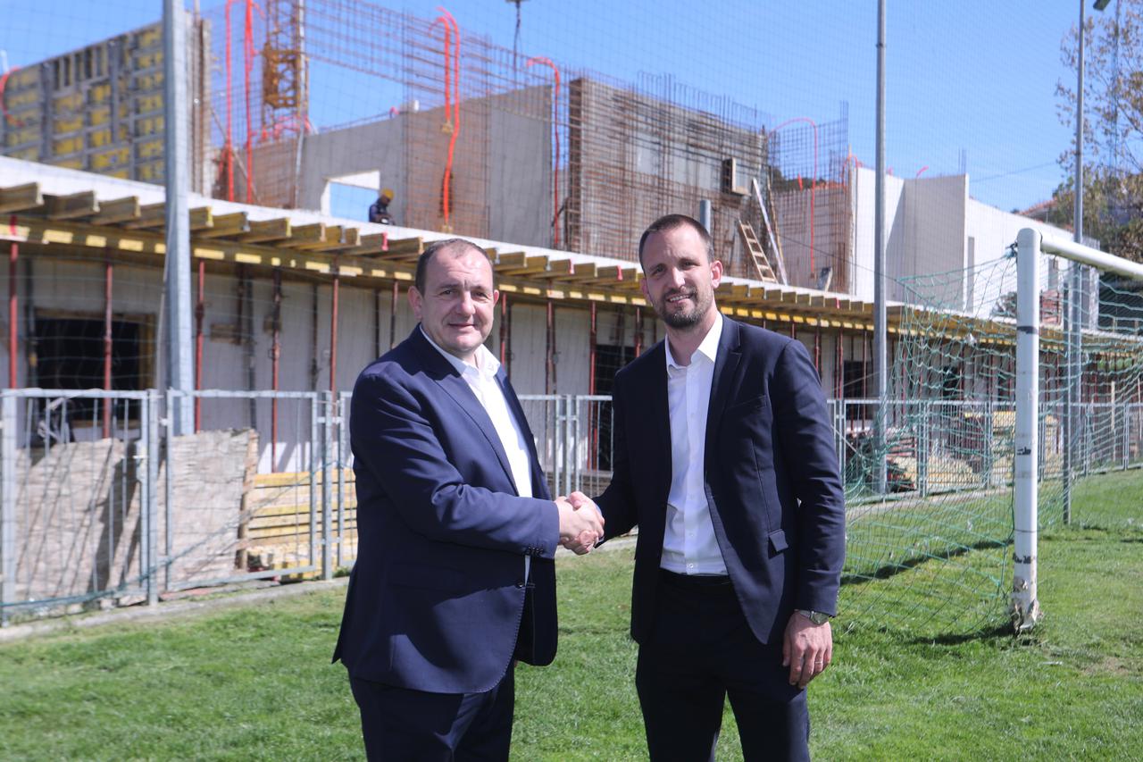 Ministar Erlić s triljskim gradonačelnikom obišao gradilište ŠRC Luke