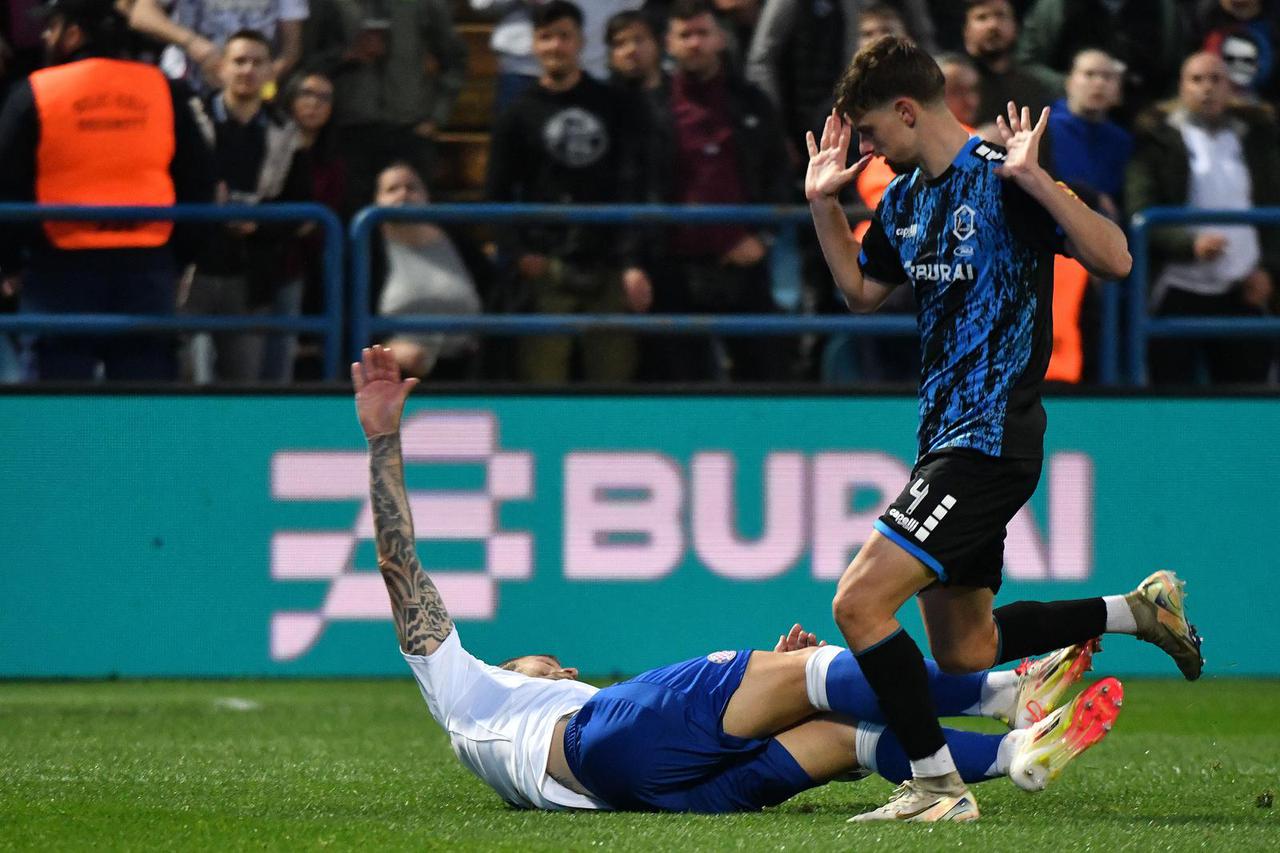 Varaždin: NK Varaždin i HNK Hajduk u utakmici 30. kola Prve HNL
