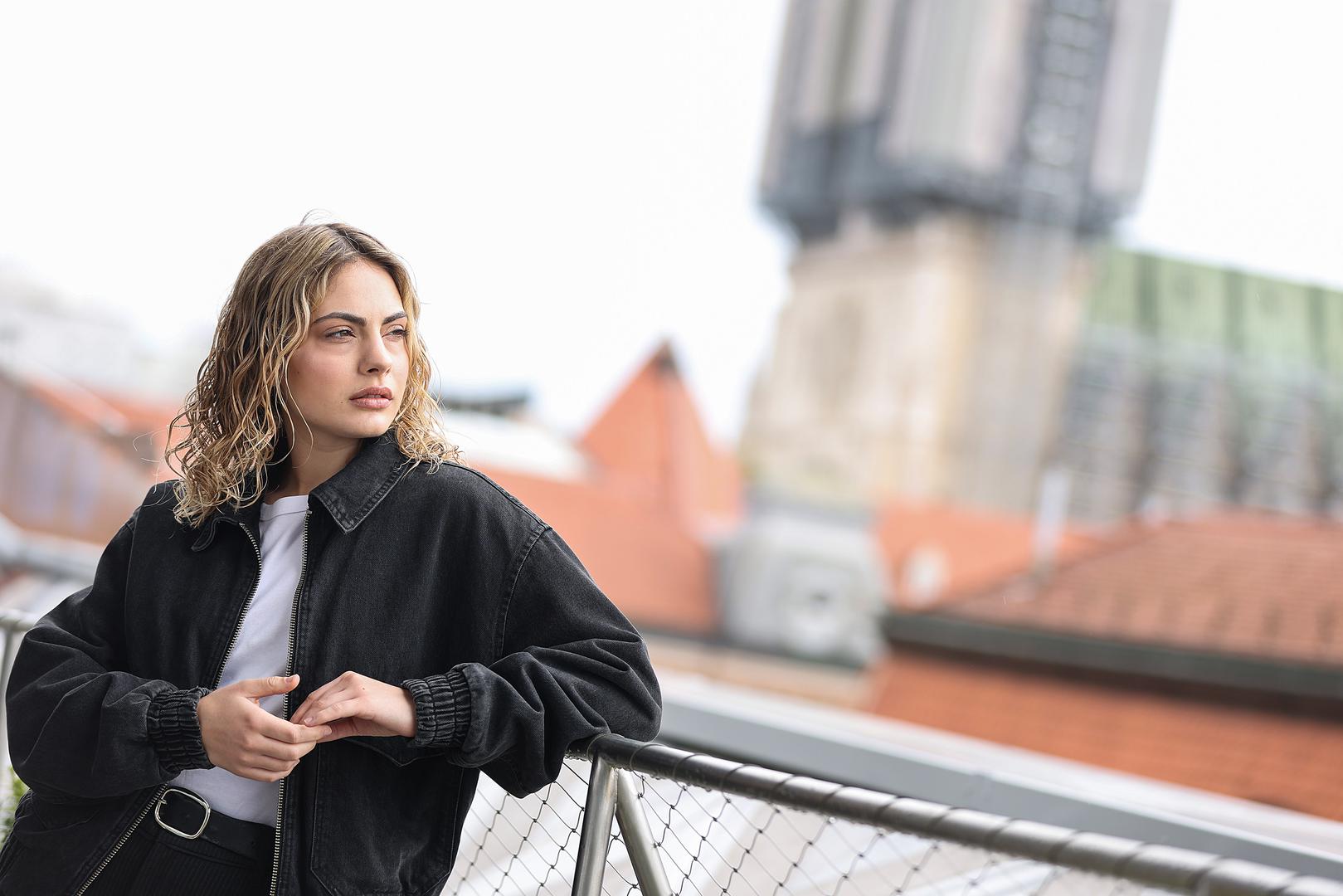 12.06.2024., Zagreb - Tara Thaller, hrvatska glumica, pjevacica i kantautorica. Photo: Goran Stanzl/PIXSELL