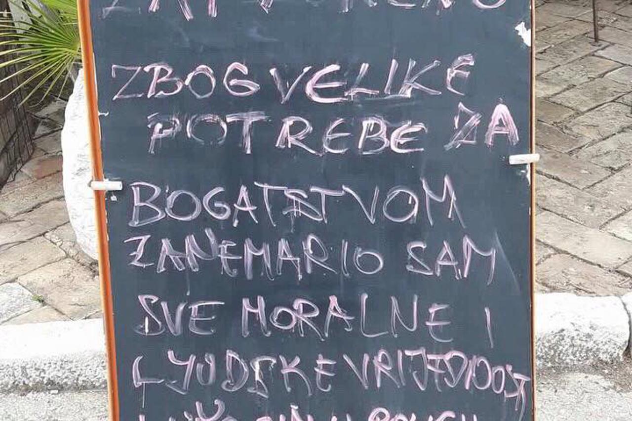 ugostitelj s Pelješca