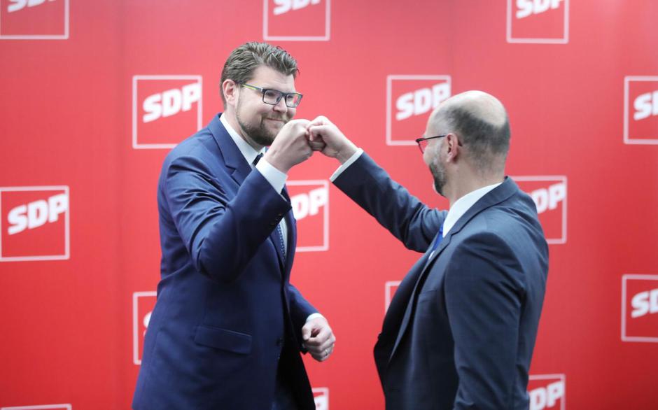 Peđa Grbin i Joško Klisović