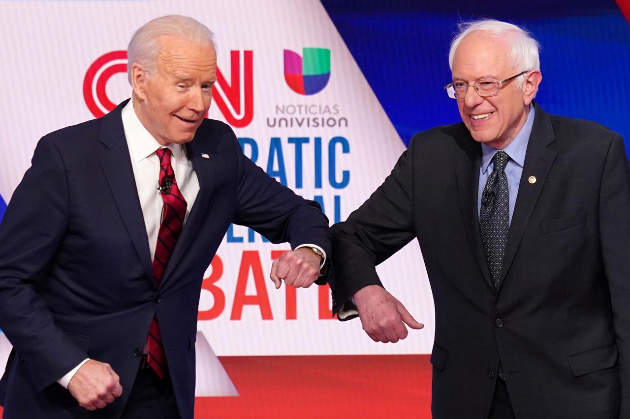 Biden i Sanders
