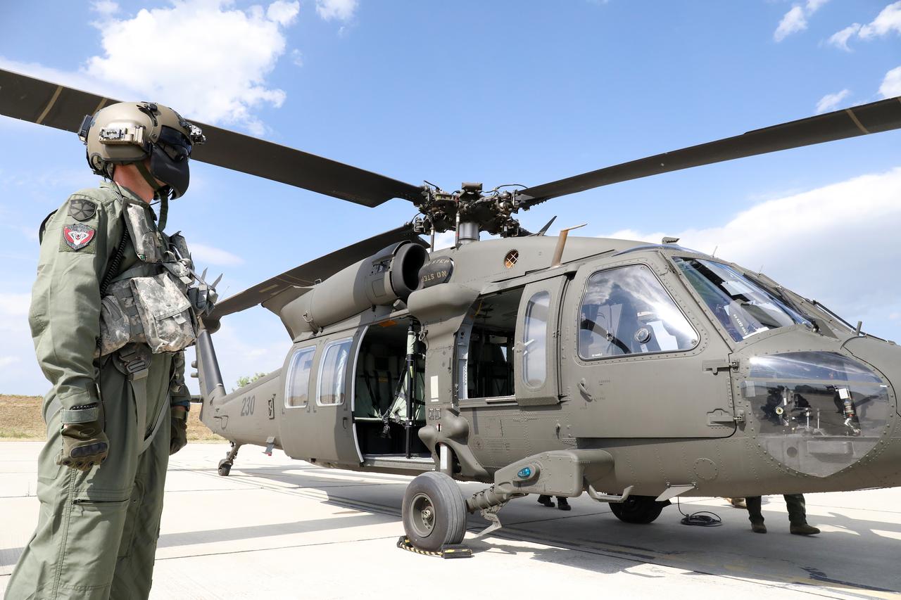 Zagreb: Let novim Helikopter UH-60M Black Hawk