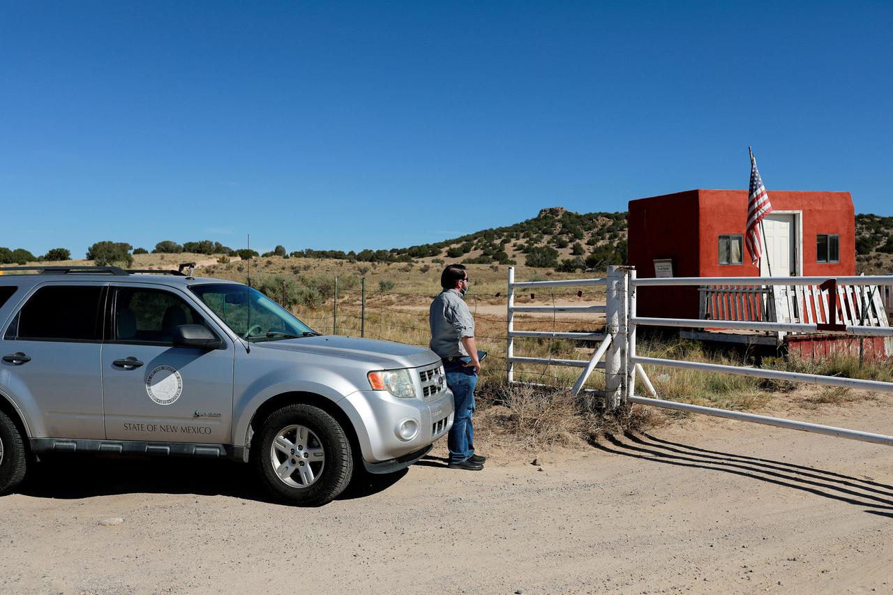 FILE PHOTO: Bonanza Creek Ranch where on the film set of "Rust" Hollywood actor Alec Baldwin fatally shot cinematographer Halyna Hutchins in Santa Fe