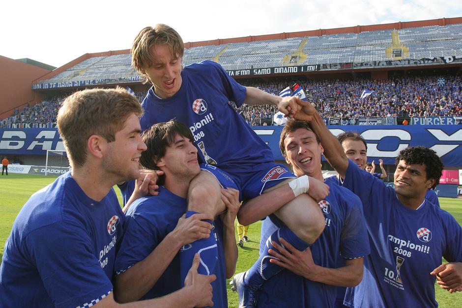 ARHIVA - Zagreb: Luka Modrić oprostio se od Dinama još jednim naslovom prvaka
