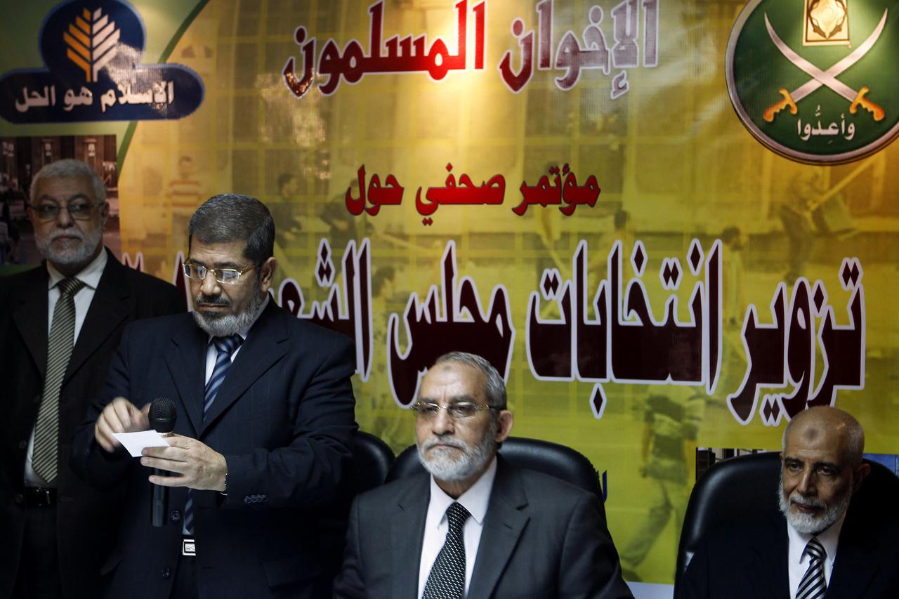 Mohamed Mursi i Mohamed Badie