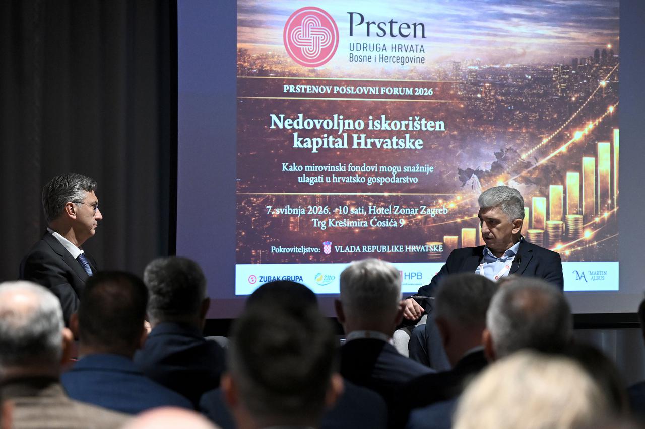 Zagreb: Poslovni forum Udruge Prsten Nedovoljno iskoristeni kapital Hrvatske