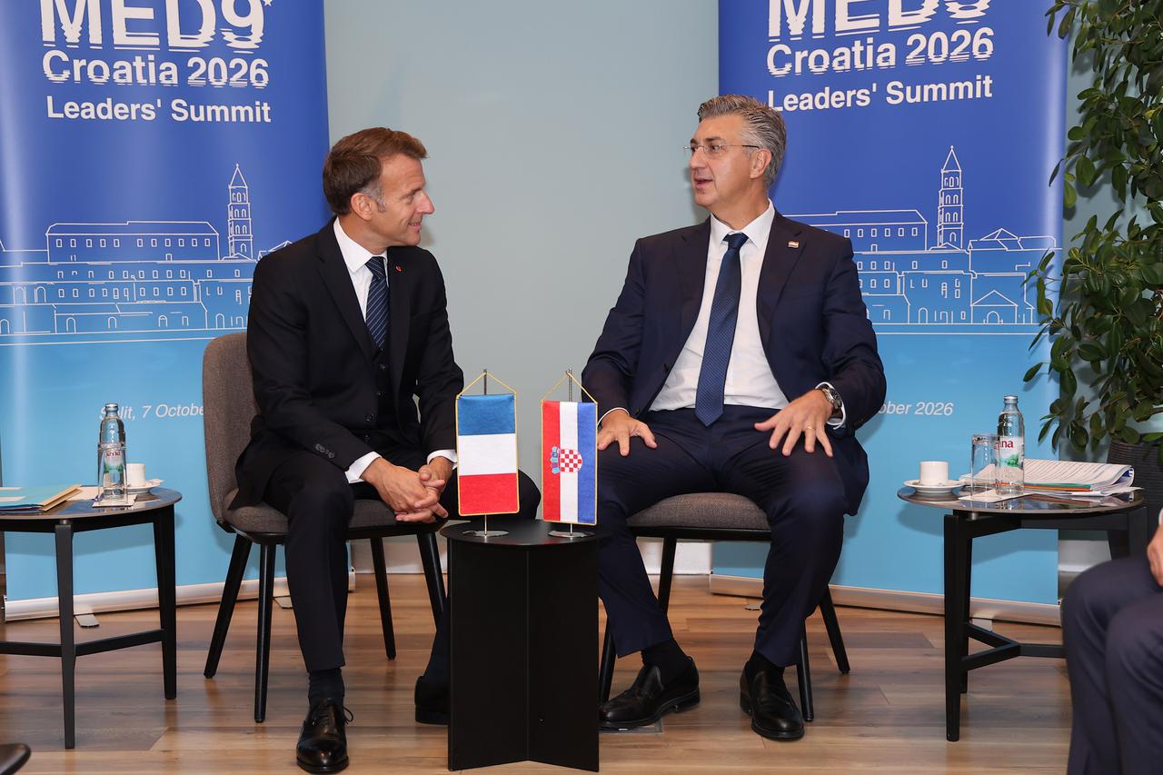 Split: Početak prve radne sesije sastanka na vrhu MED9 „Otporni Mediteran u srcu snažnije Europe“