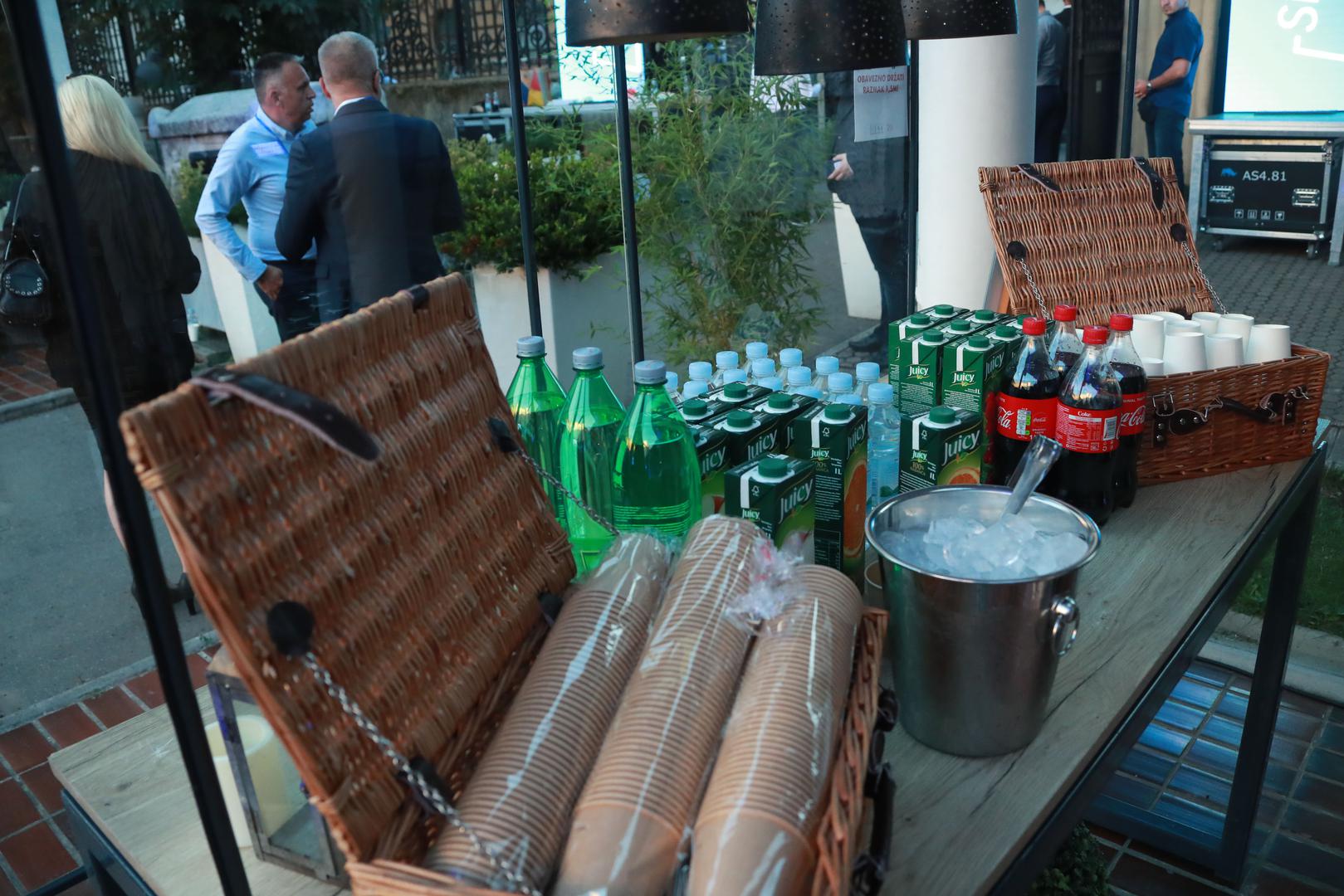 05.07.2020., Zagreb - Docek izbornih rezultata u stozeru HDZ-a u Arheoloskom muzeju. Photo: Sanjin Strukic/PIXSELL