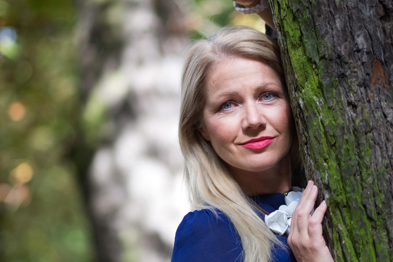 08.10.2014., Zagreb - Voditeljica Barbara Kolar.  Photo: Petar Glebov/PIXSELL