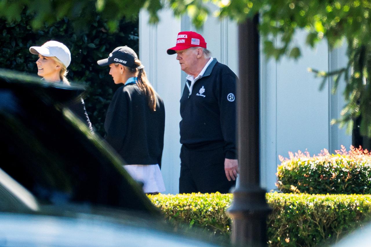 Donald Trump išao na golf