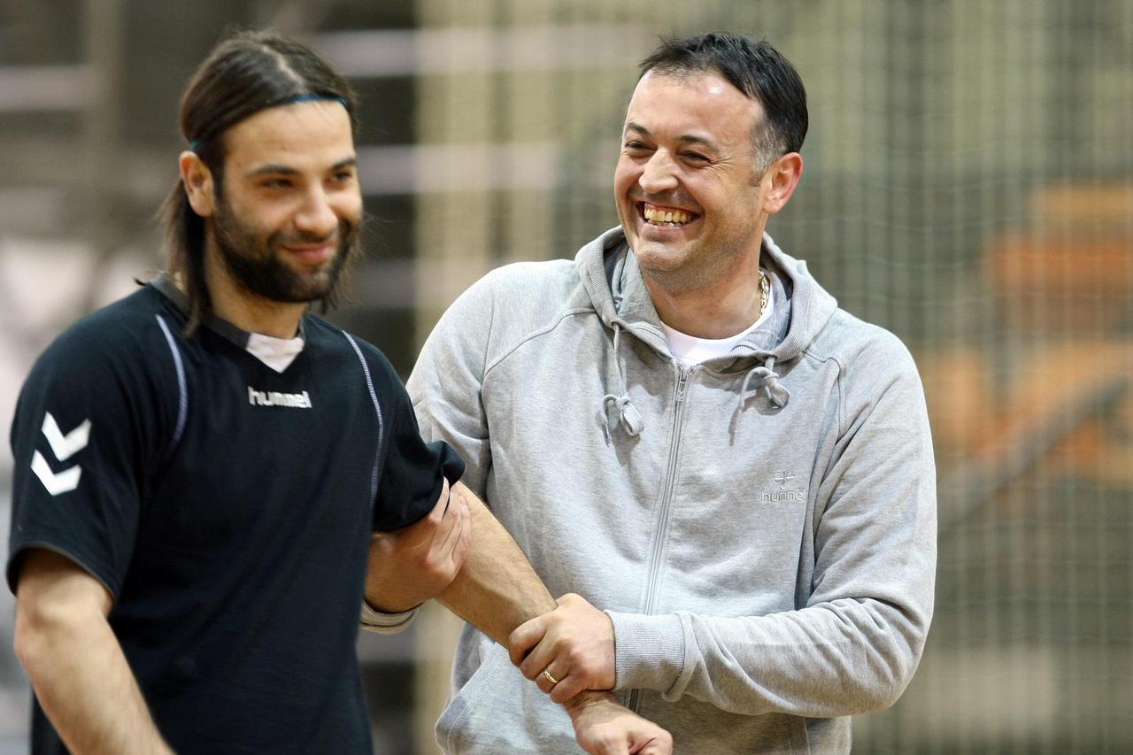 Zagreb: Slavko Goluža odradio svoj prvi trening kao novi trener RK CO Zagreb