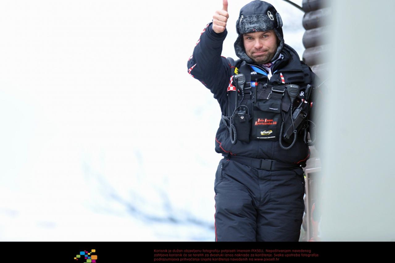 '05.01.2012., Sljeme - Utrka najboljih slalomasa na osmom izdanju Snjezne kraljice.  Vedran Pavlek Photo: Goran Stanzl/PIXSELL'