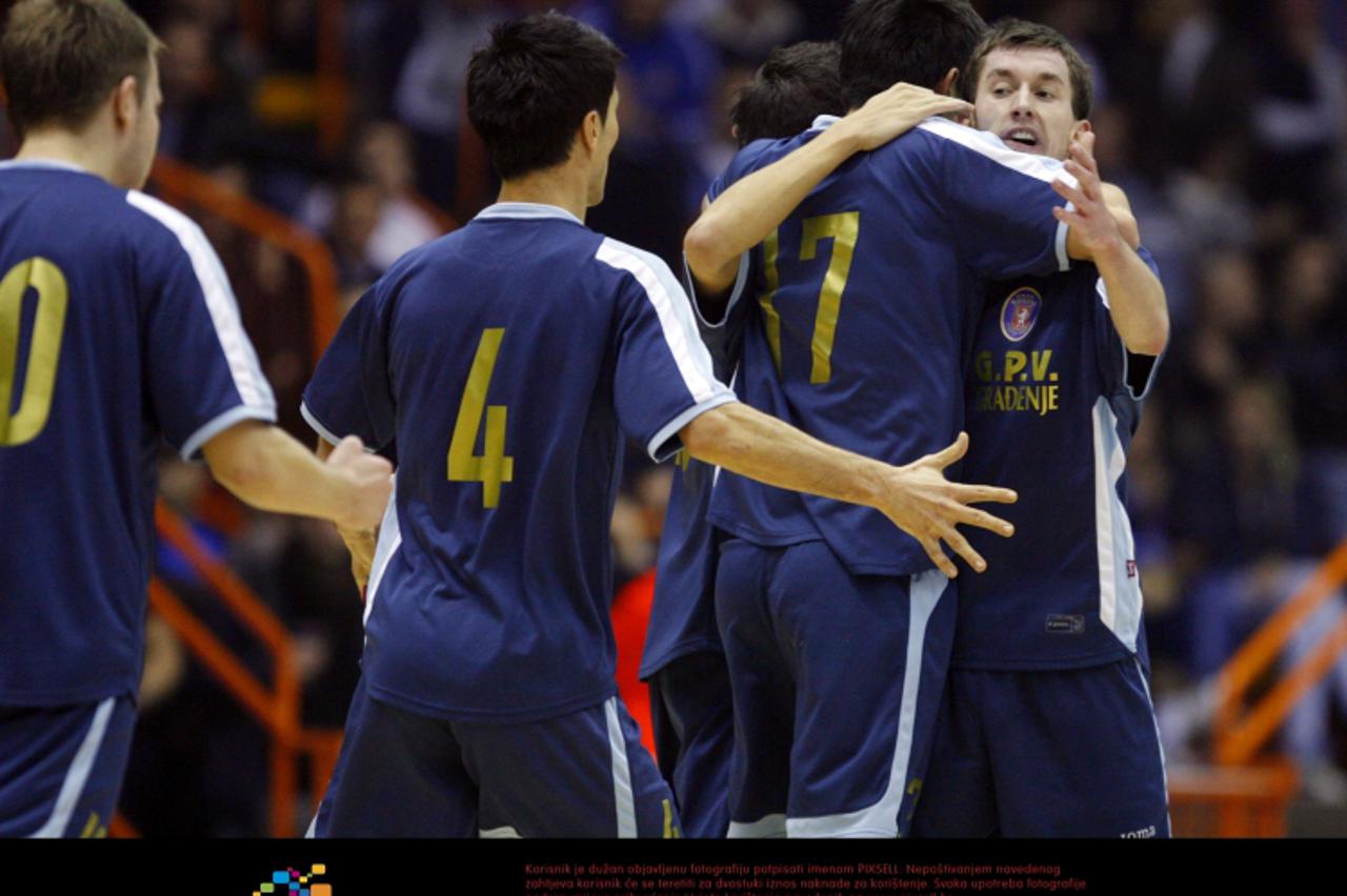 '26.12.2011., Zagreb  - Malonogometni turnir 41. Kutija sibica. Utakmica izmedju Promotionplay i GPV Elkro, Gospic. Photo: Martina Popovcic/PIXSELL'