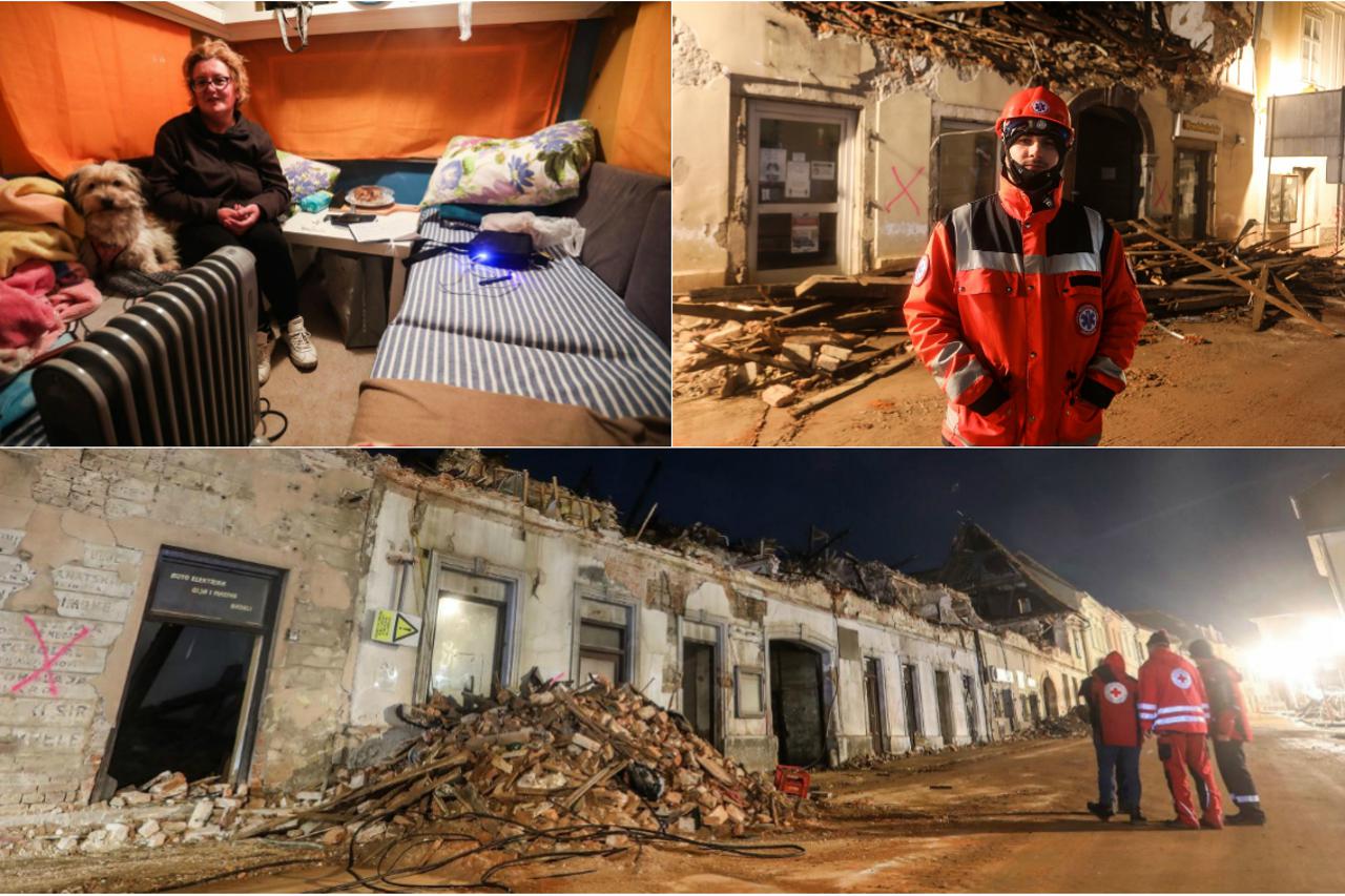 Petrinja u novogodišnjoj noći