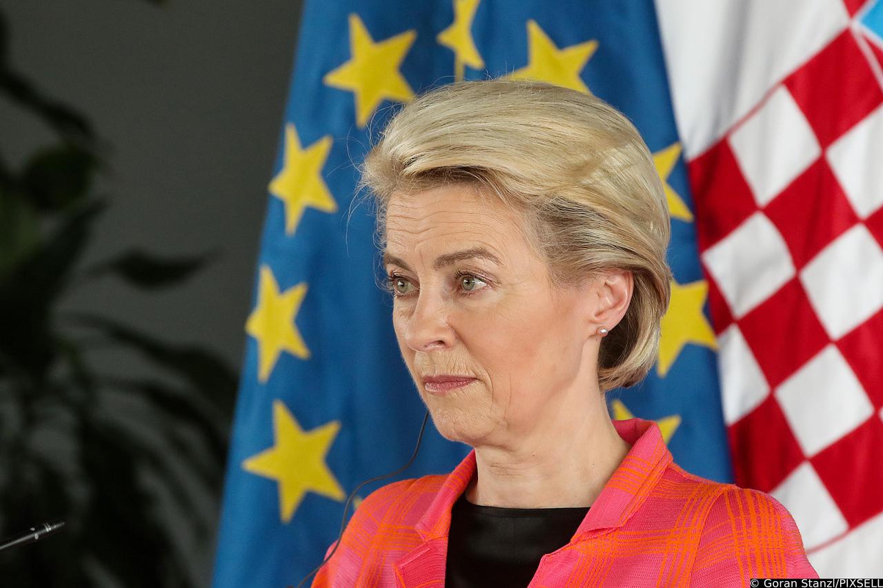 Predsjednica Europske komisije Ursula von der Leyen u posjetu Hrvatskoj