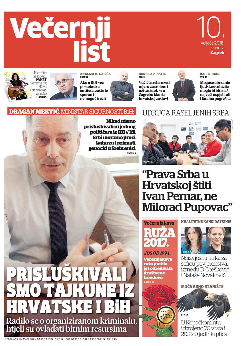 Naslovnica 10. 2. 2018.