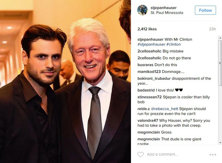 Stjepan i Clinton 