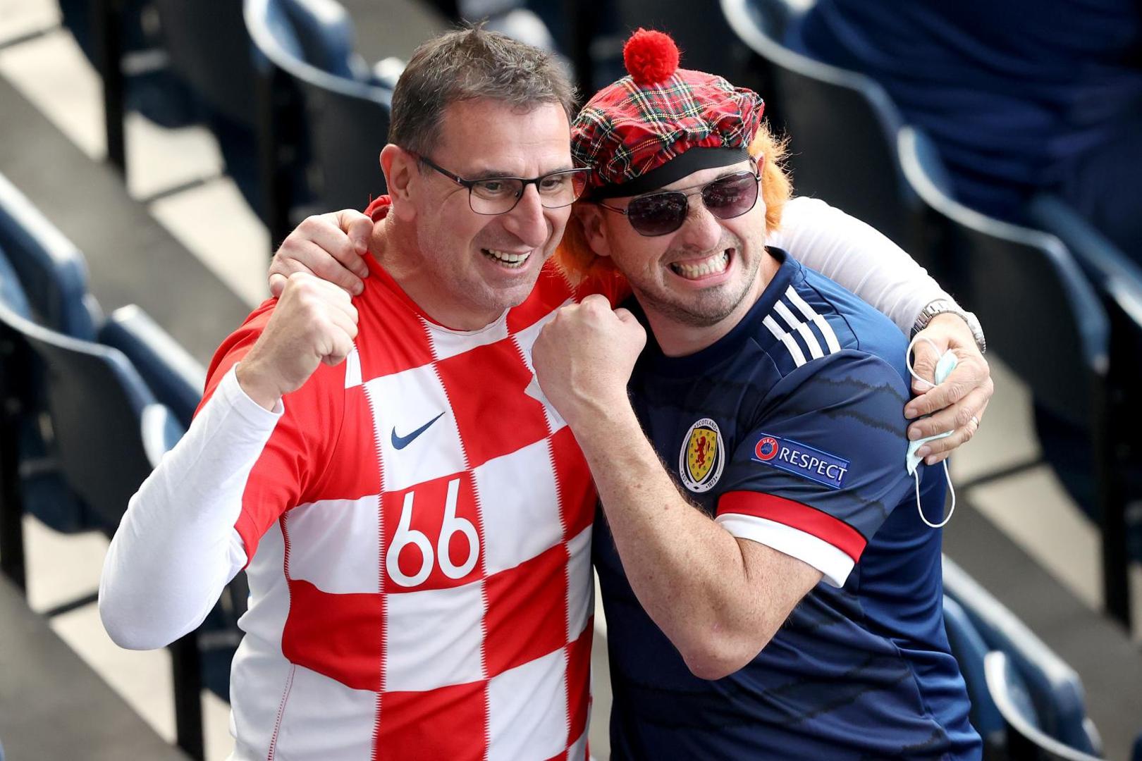 22.06.2021., Glasgow, Skotska - Hampden Park. UEFA Europsko prvenstvo 2020, skupina D, 3. kolo, Hrvatska - Skotska. Photo: Goran Stanzl/PIXSELL