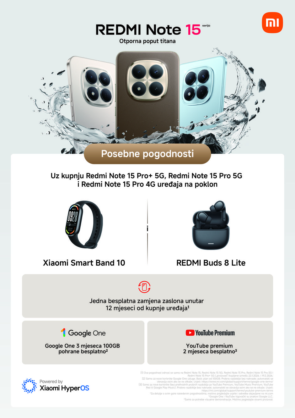 REDMI Note 15 serija