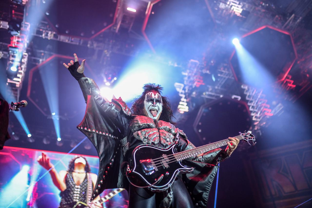 Koncert grupe KISS u Areni Zagreb