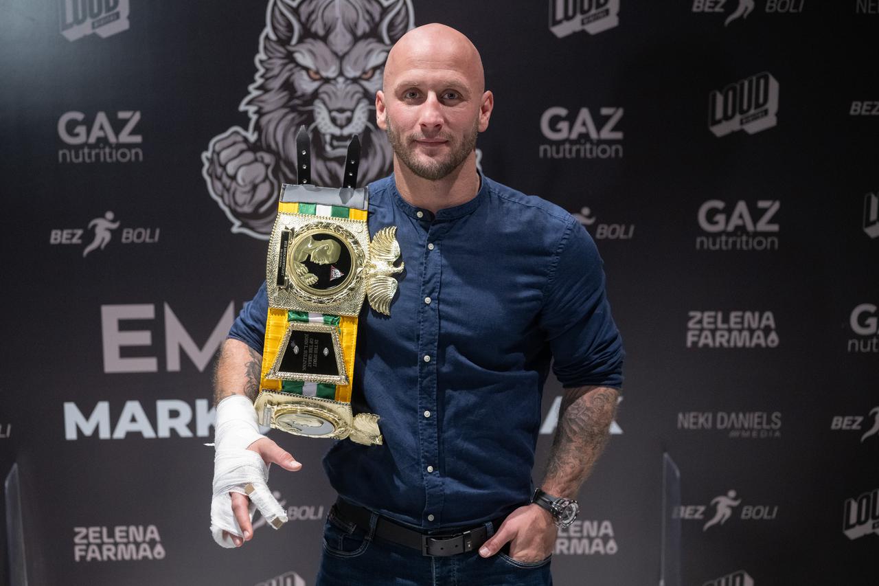 Zagreb: Dvostruki svjetski prvak u bare-knuckle boksu, Marko Martinjak, održao konferenciju za medije