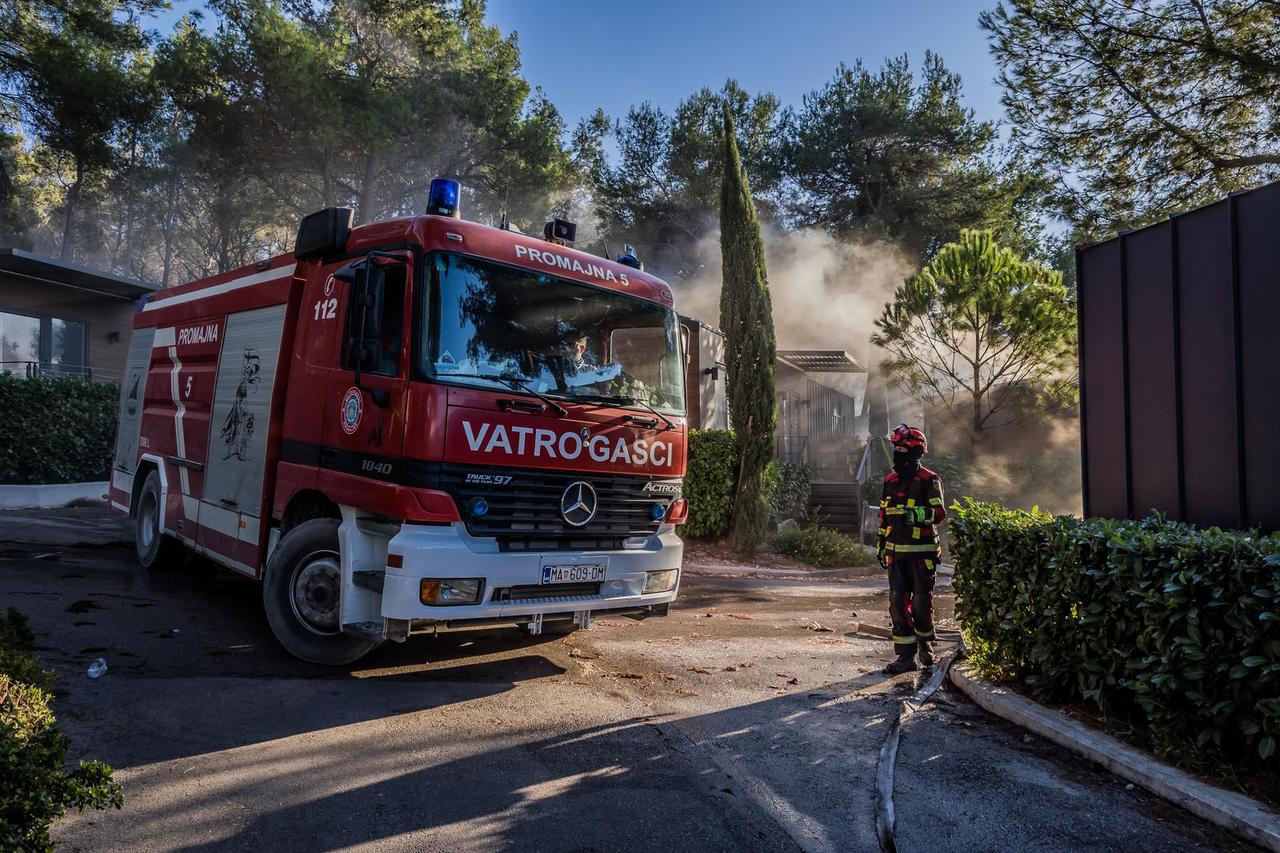 Brač: Posljedice požara u resortu Gava
