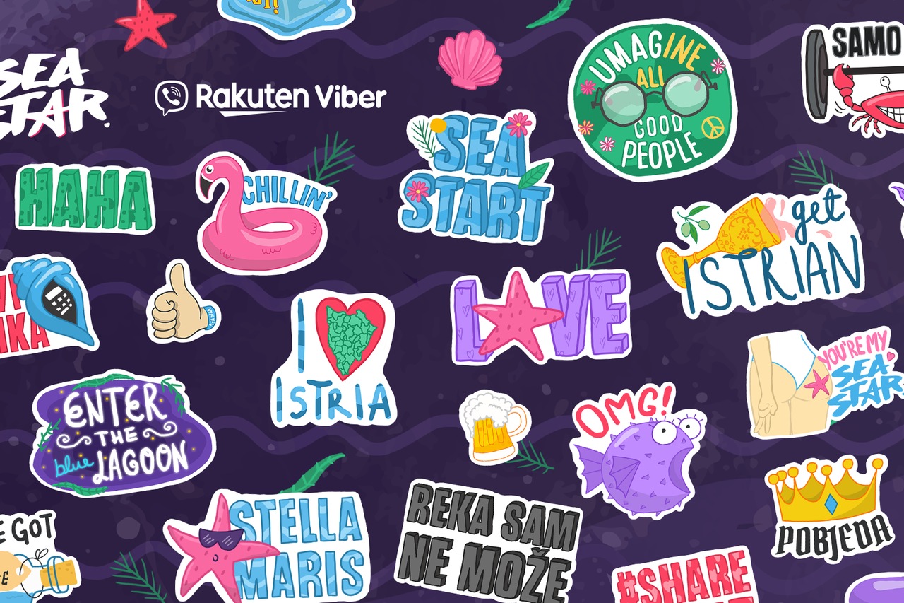 Viber stickeri Sea Stara