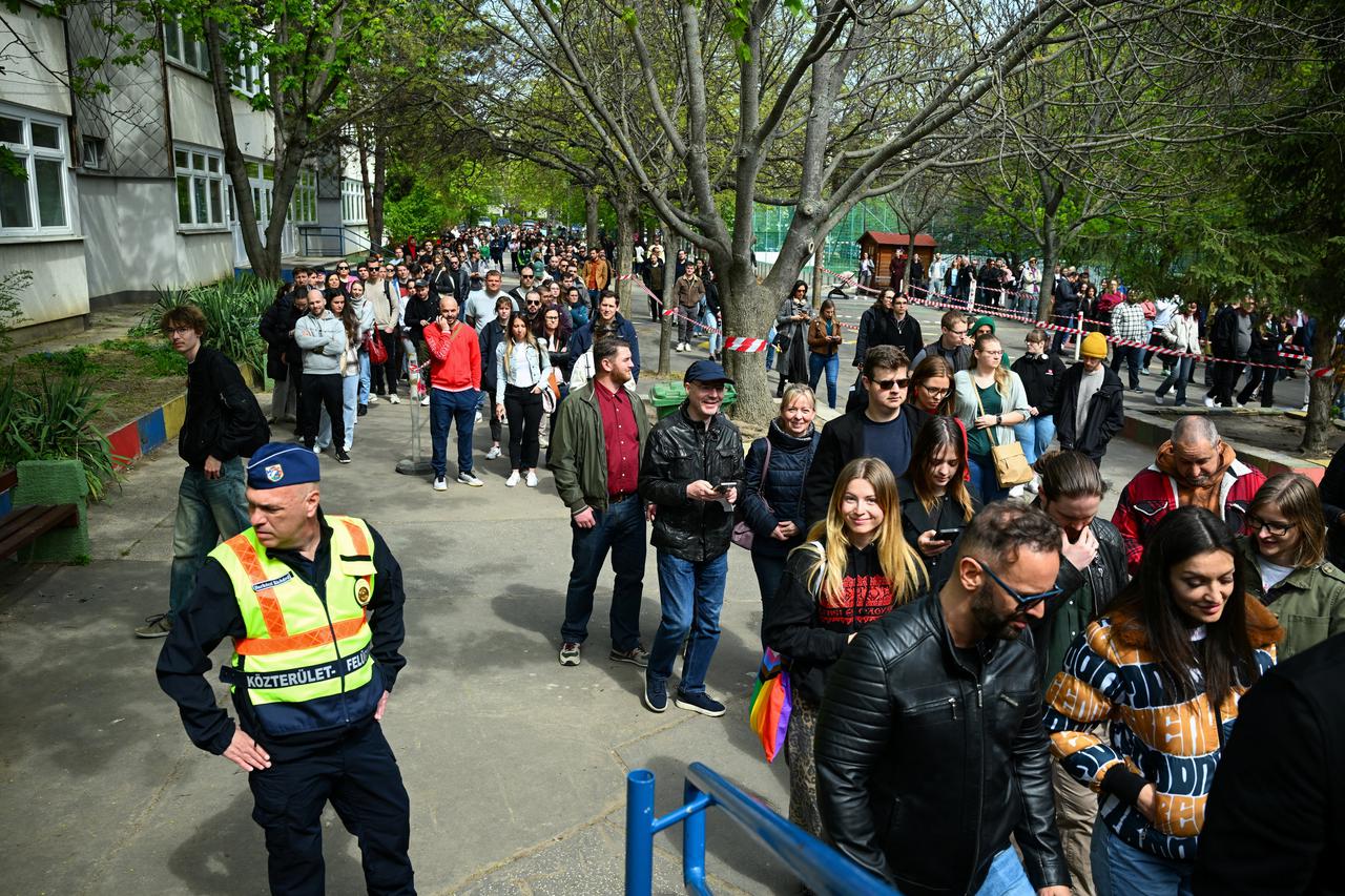 Hungarian parliamentary election in Budapest
