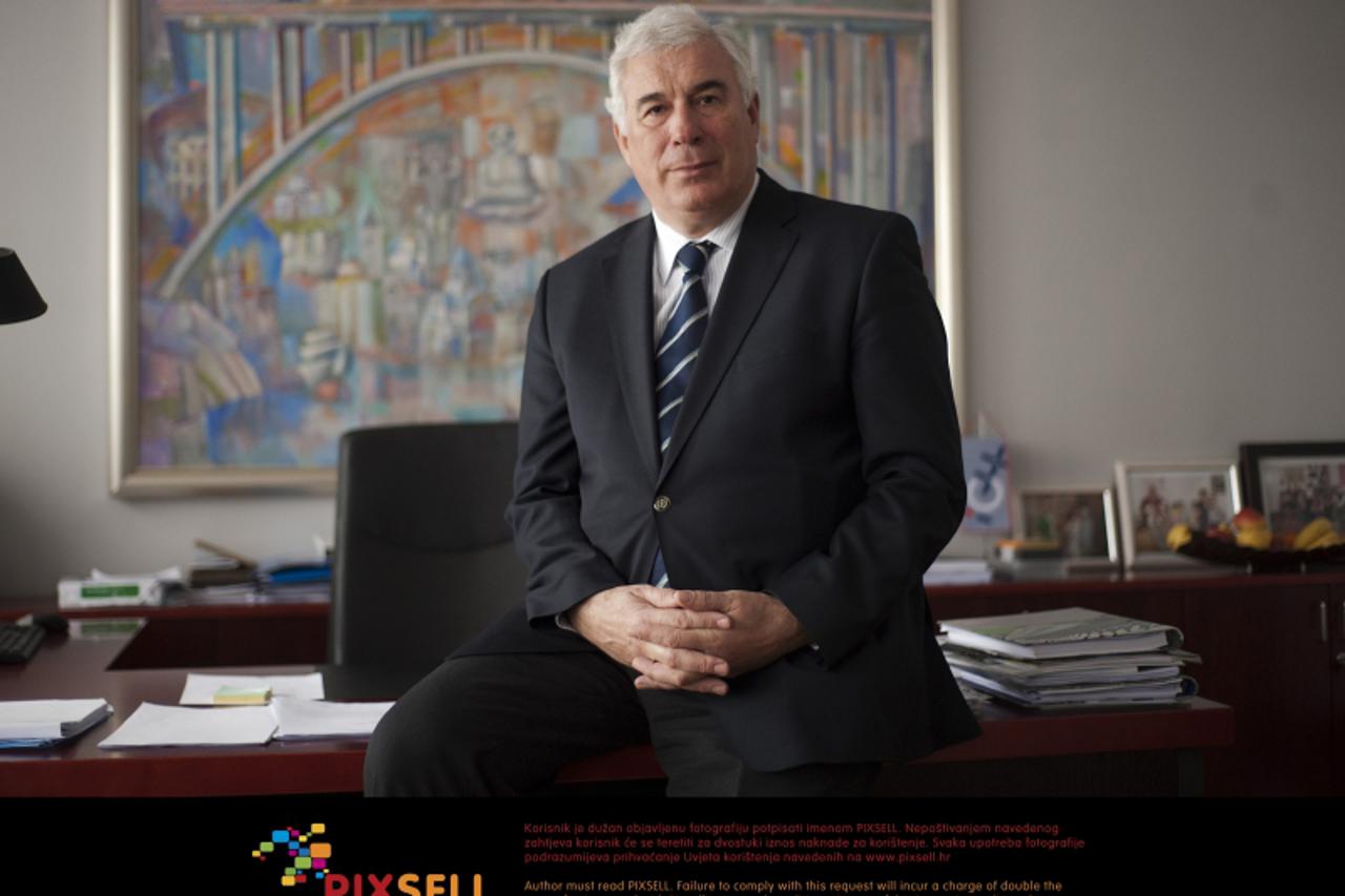 '14.03.2012., Zagreb - Prof. dr. Jure Radic, direktor Instituta gradjevinarstva Hrvatske. Photo: Daniel Kasap/PIXSELL'