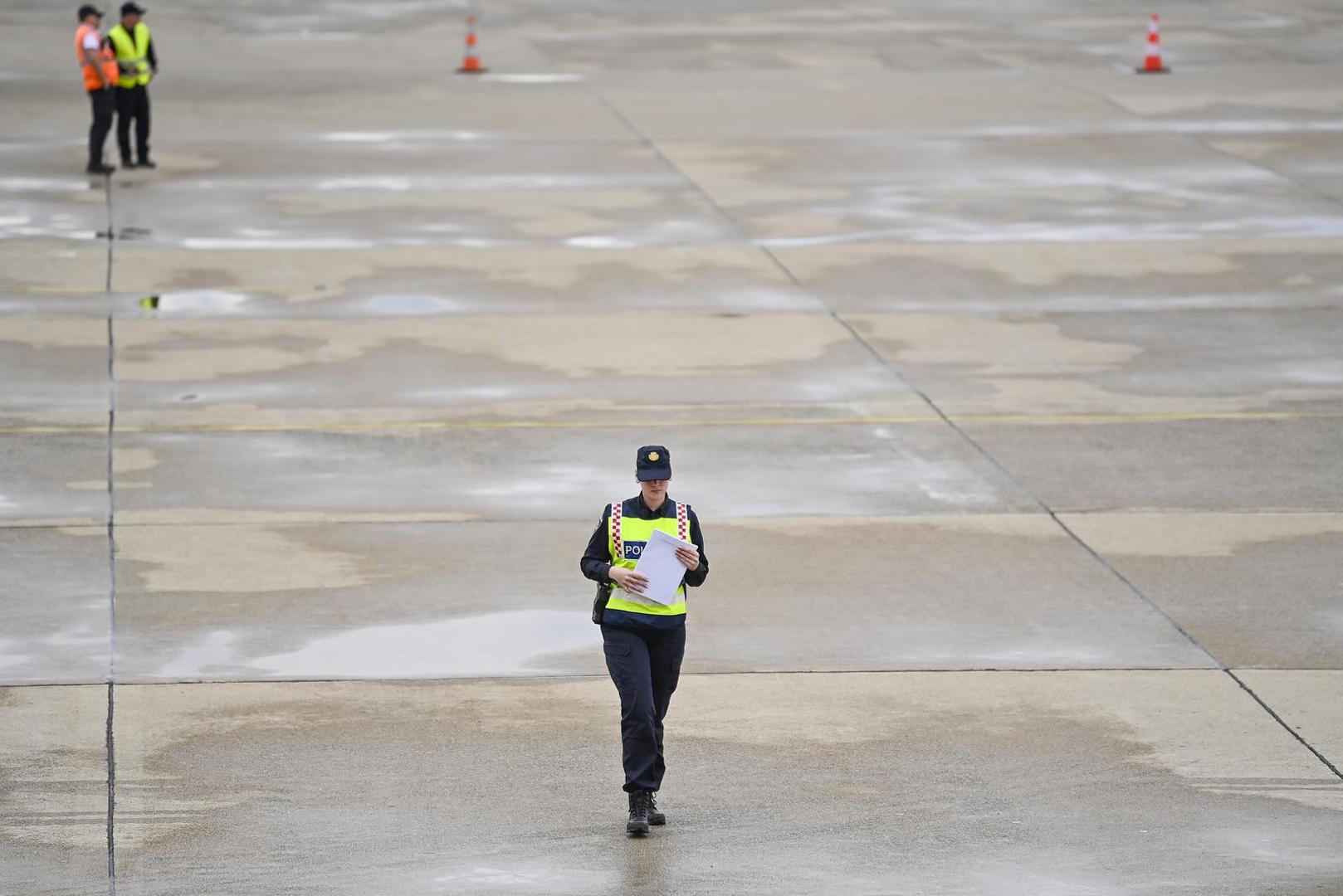 12.03.2025., Zagreb - Dolazak 11 migranata koji su vraceni iz Hamburga u Zagreb. Photo: Igor Soban/PIXSELL
