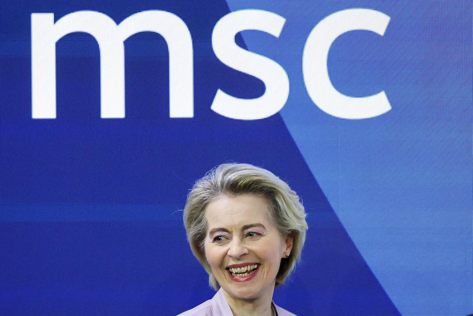 President of the European Commission Ursula von der Leyen attends the Munich Security Conference (MSC) in Munich, Germany February 14, 2025. REUTERS/Wolfgang Rattay Photo: Wolfgang Rattay/REUTERS