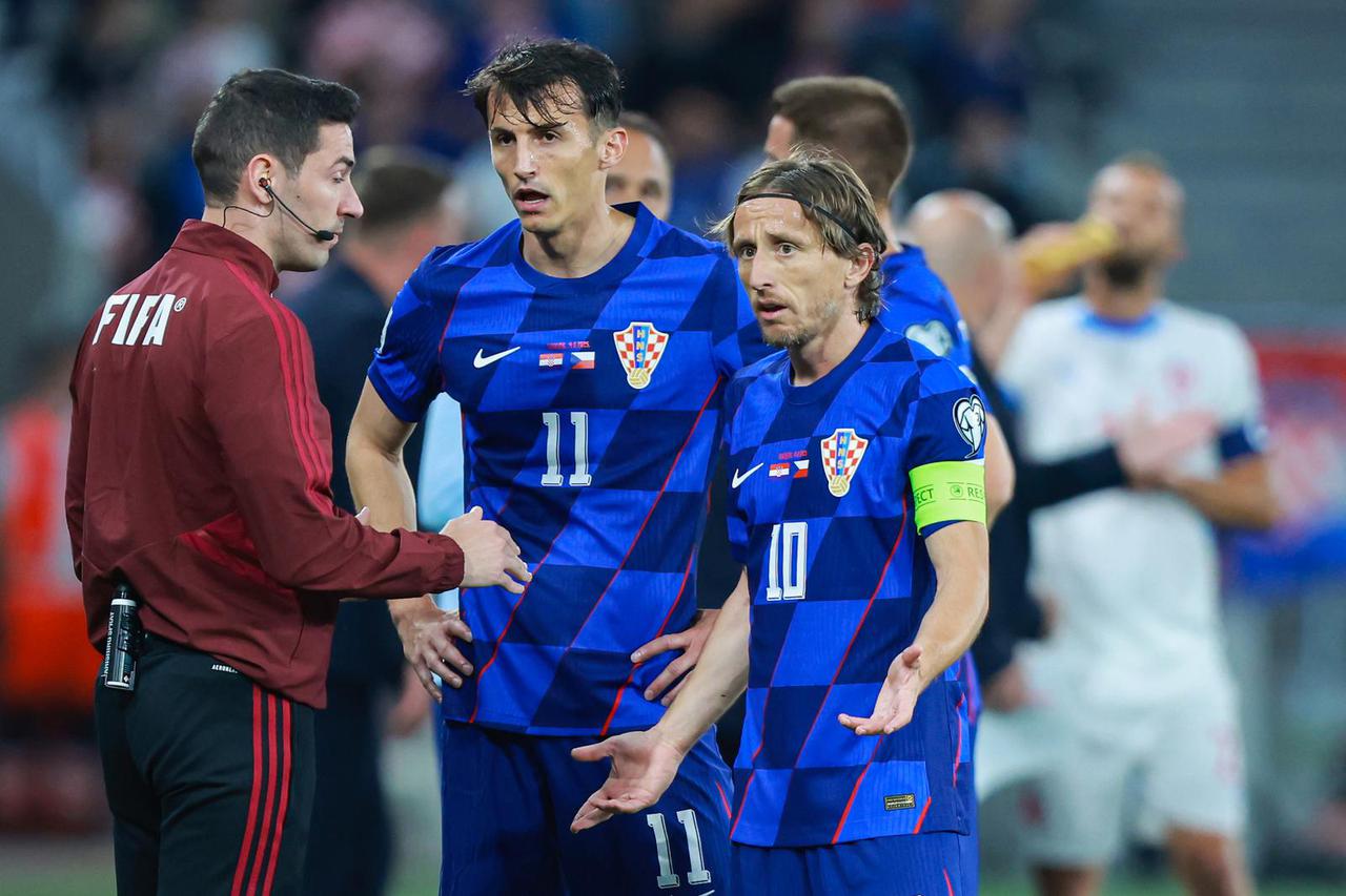 Osijek: Susret Hrvatske i Češke u kvalifikacijama za FIFA Svjetsko prvenstvo