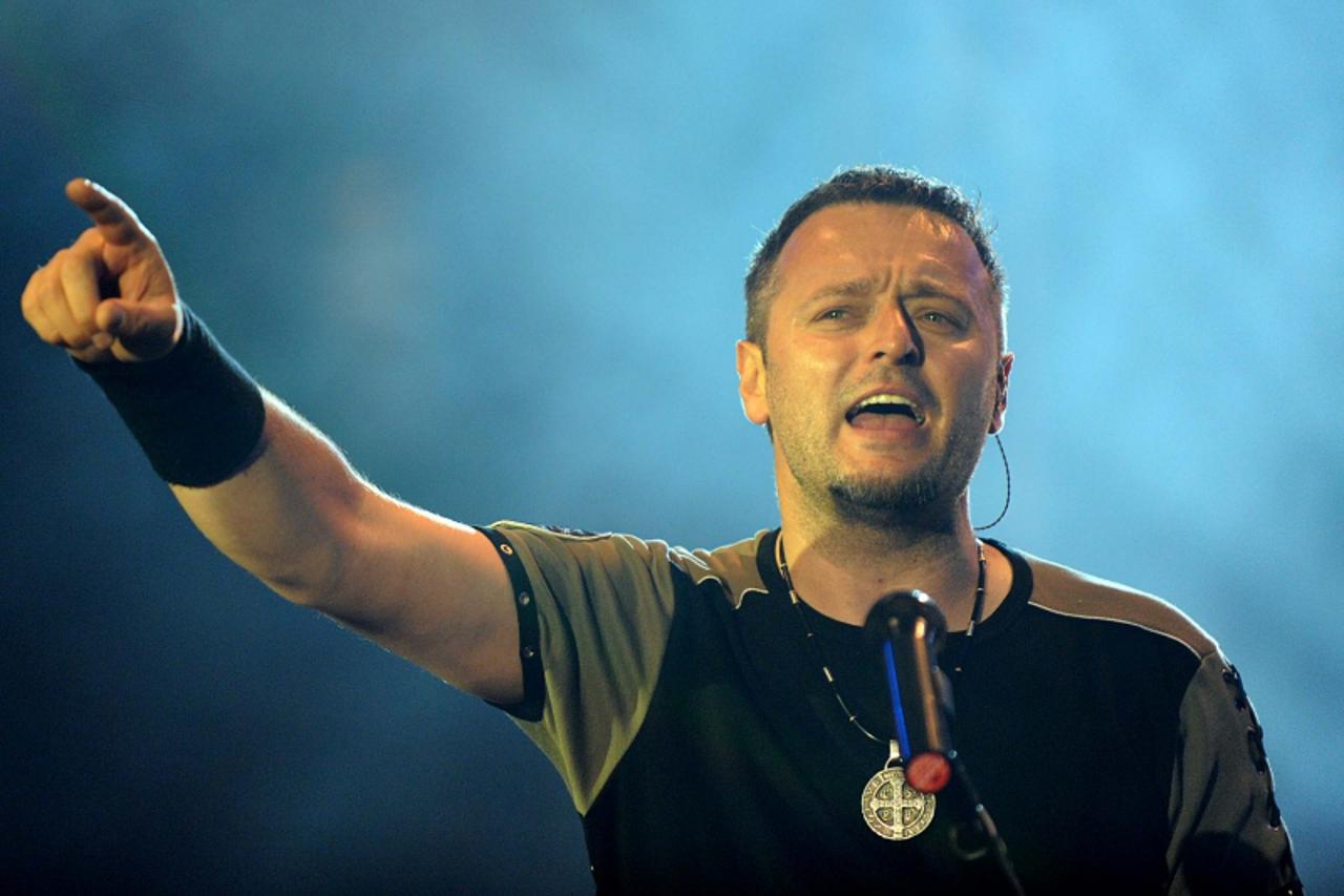 'gradska...zagreb...30.05.2008.  trg bana jelacica, koncert marko perkovic thompson,  foto: Goran Stanzl'