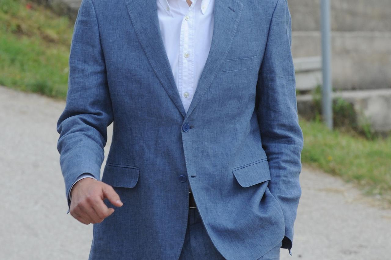 23.04.2013., Knin U Zvonimirovu gradu, Nogometni klub Dinamo iz Zagreba obiljezioje prijateljskom utakmicom stotu obljetnicu postojanja nogometnoga kluba Dinare iz Knina. Utakmica je odigrana podno kninske tvrdjave na travnjaku domacina iz Knina Kruno Jur